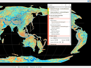 screenshot image thumbnail for  Free Air Gravity Anomalies