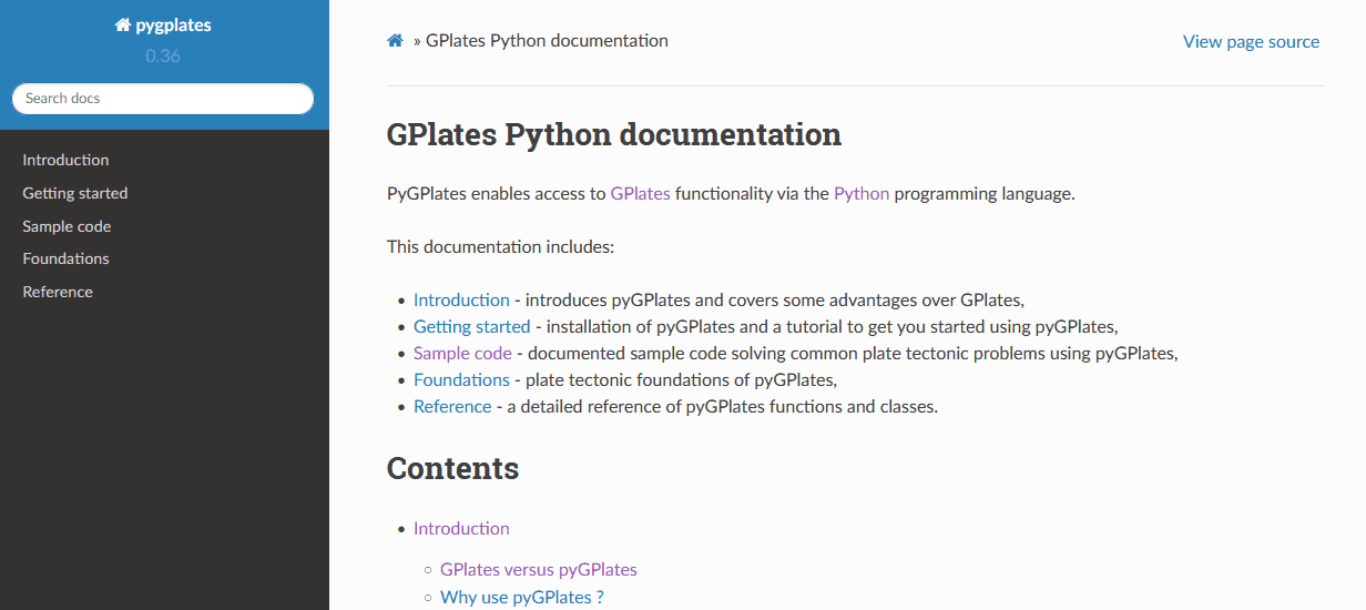 PyGPlates 0.36 released